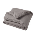Uni Percale - Housse Couette - Gris