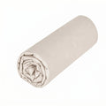 Uni Percale - Drap Housse Double - Platinium