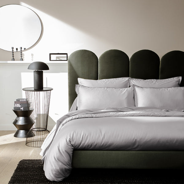Opium - Duvet Cover - Cotton Satin - Pearl