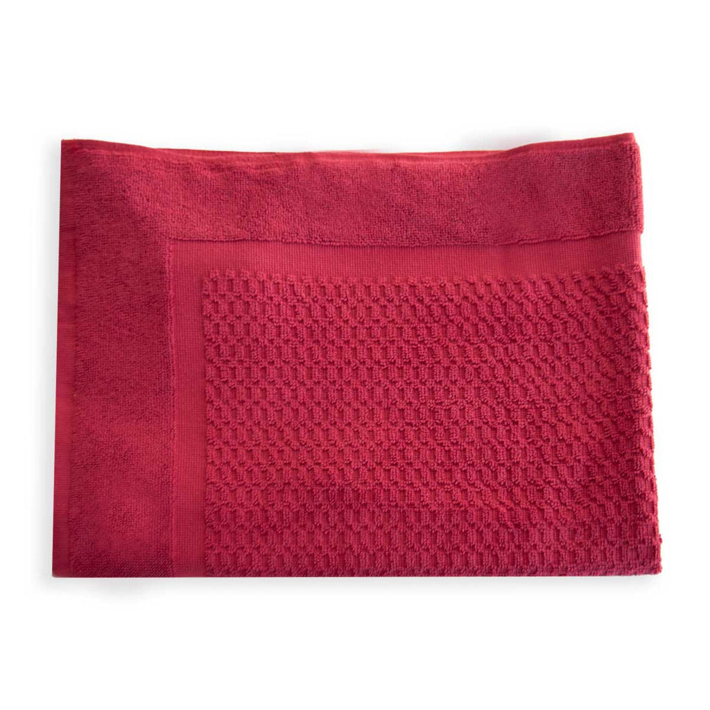 Sdb Unin 500Gr/M2 - Tapis De Bain - Carmin