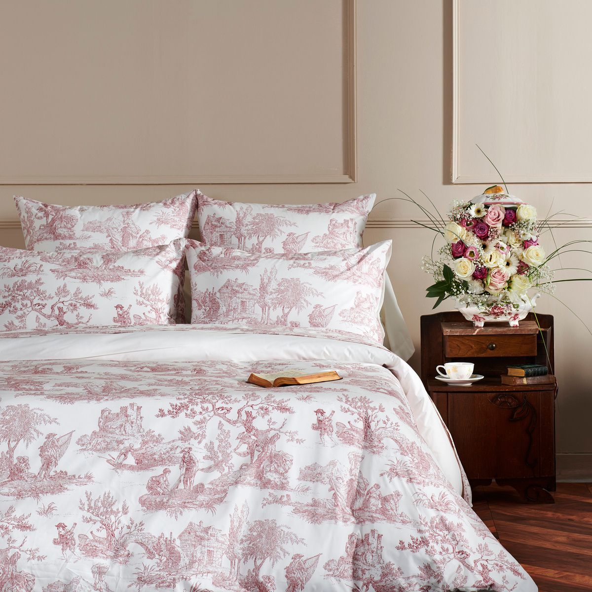 Tendresse - Drap - Bordeaux