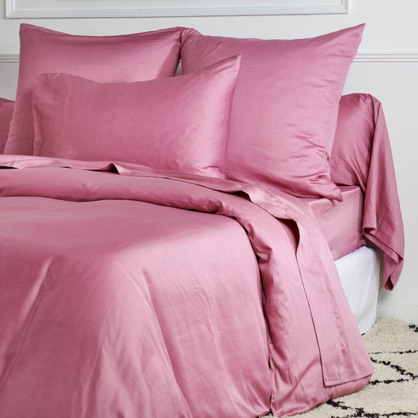Douce Nuit - Duvet Cover - Cotton Satin - Pink