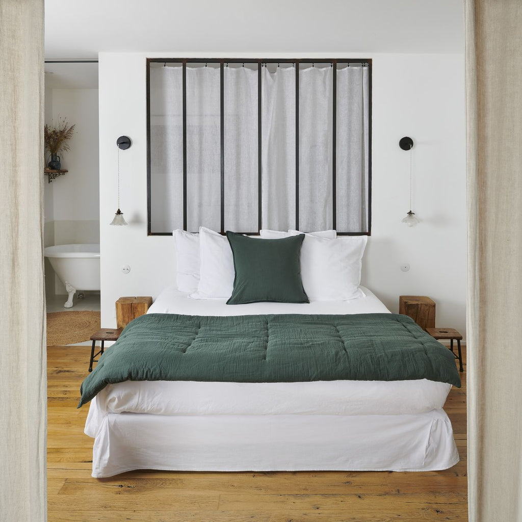 Cotton Gauze - Duvet - Fir Green
