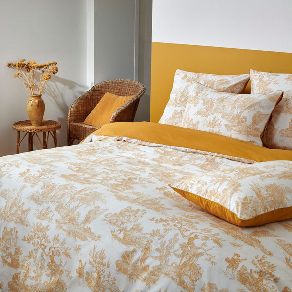 Reves En Or - Funda Nórdica - Percal De Algodón - Estampados
