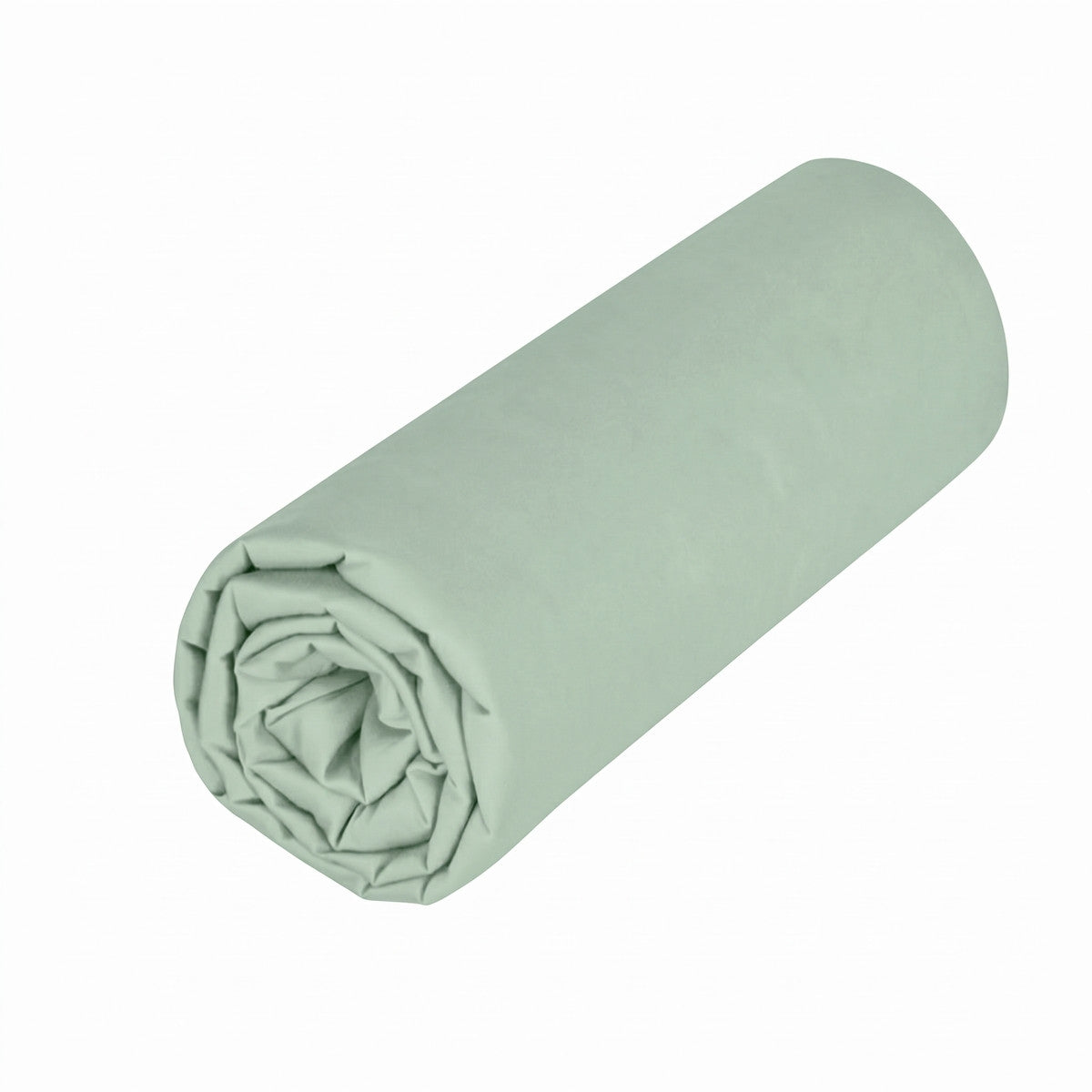Uni Percale - Drap Housse Double - Fougere