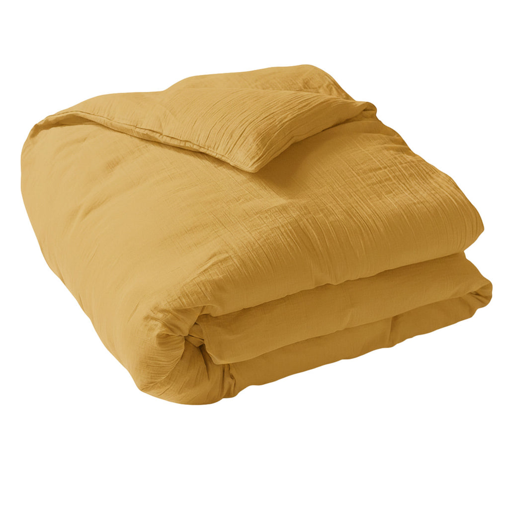 Gaze De Coton - Housse Couette - Tournesol
