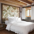 Heloise - Housse Couette - Percale De Coton - Blanc