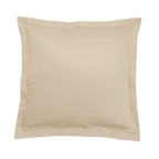 Satin Uni Jacquard - Taie d'Oreiller - Grège