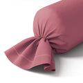 Percale Unie - Funda de Travesero - Rosa Viejo