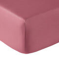 Percale Unie - Sábana Bajera - Rosa Viejo