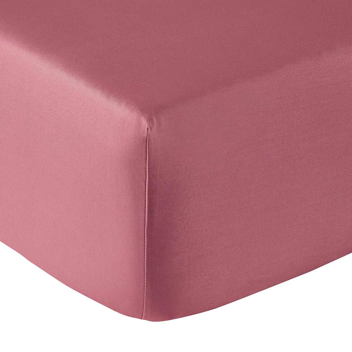 Percale Unie - Sábana Bajera - Rosa Viejo