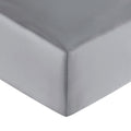 Satin Uni - Drap Housse - Gris