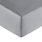 Satin Uni - Drap Housse - Gris