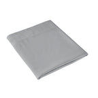 Satin Uni - Drap Plat - Gris