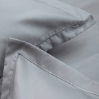 Plain Satin - Pillowcase - Grey