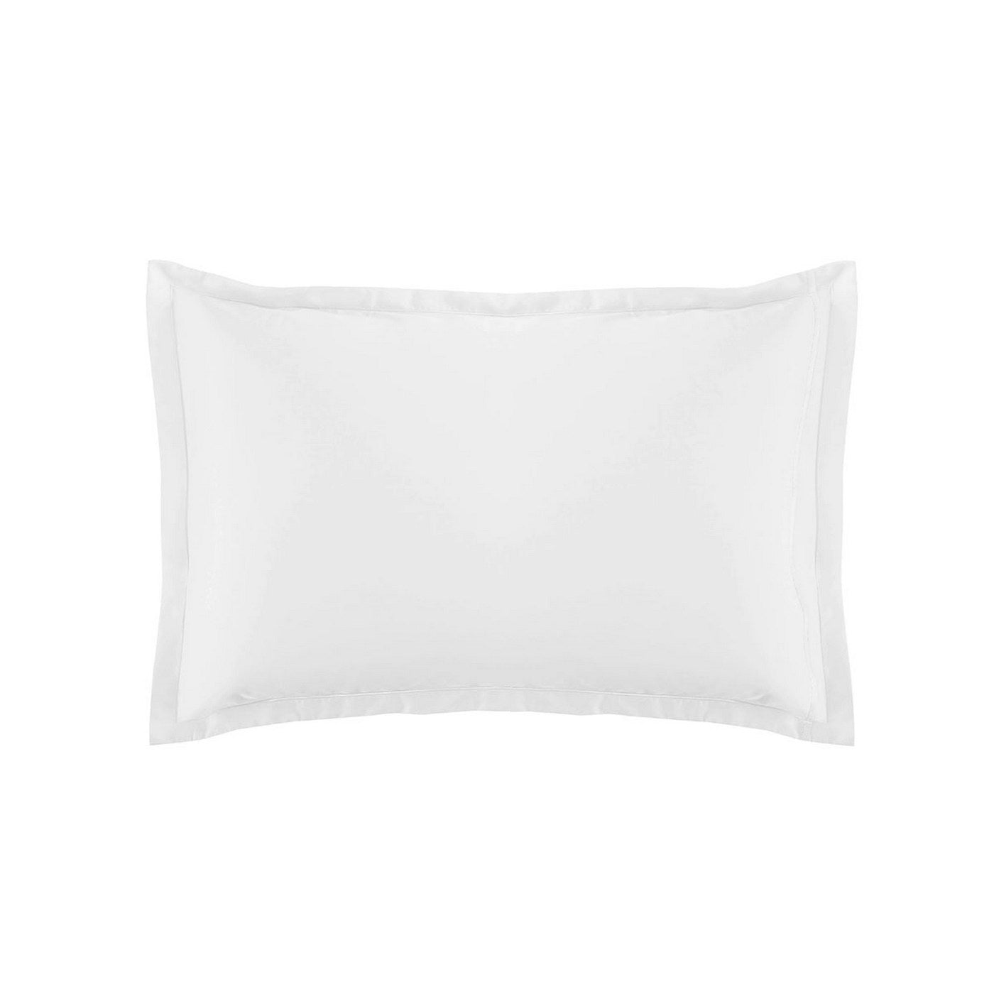 Satin Uni - Pillowcase - White