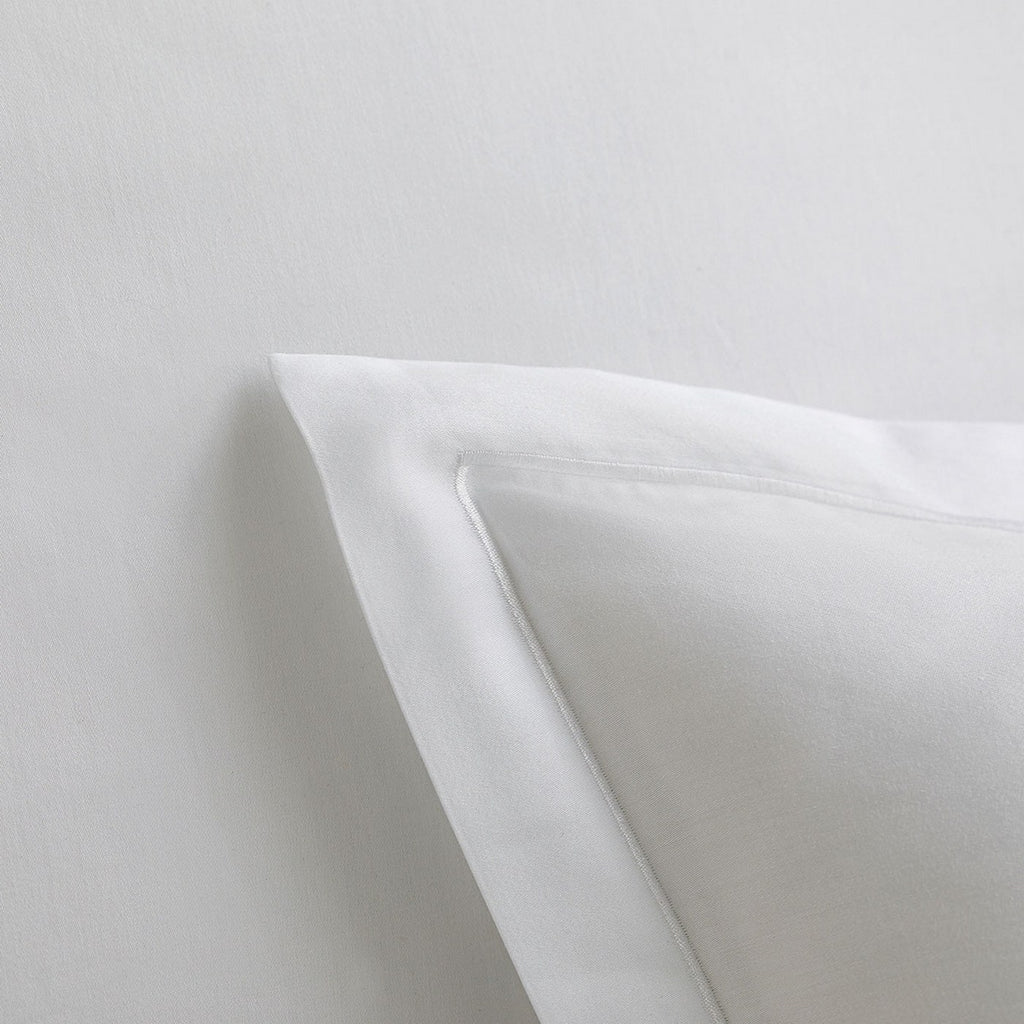 Satin Uni - Pillowcase - White