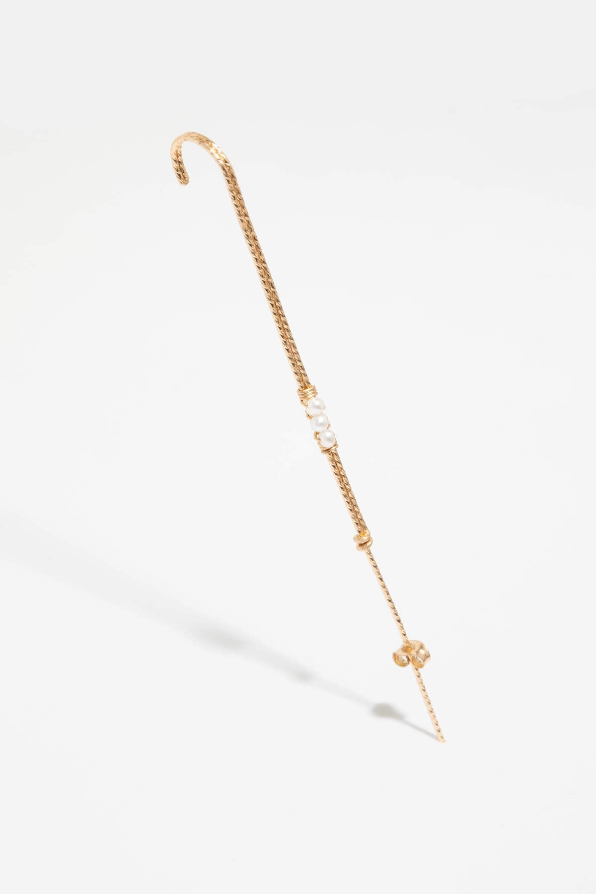 Ear cuff passante - Perla coltivata