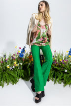 The Lou Maxi Flou Top