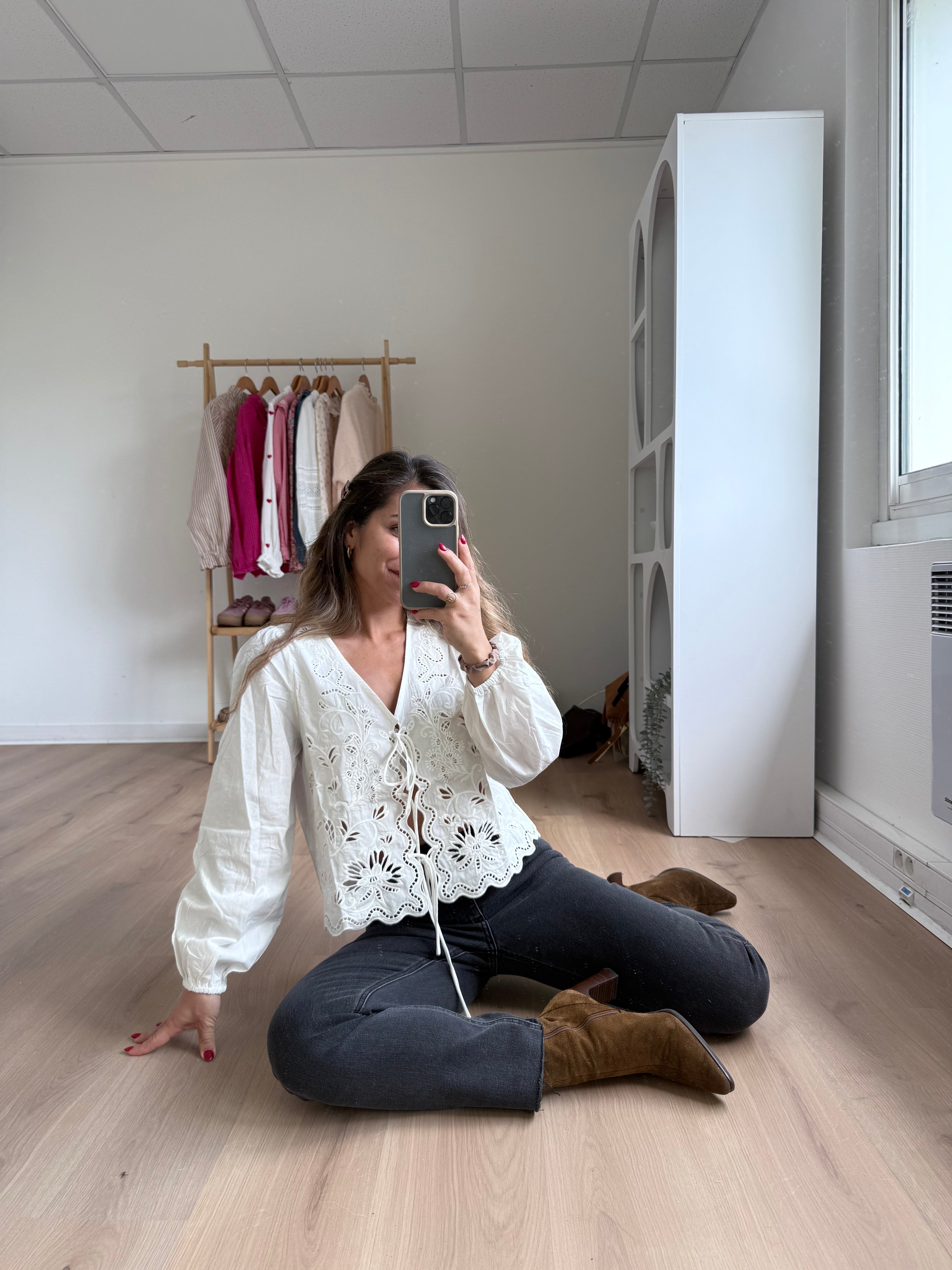 Juliette Embroidered Blouse