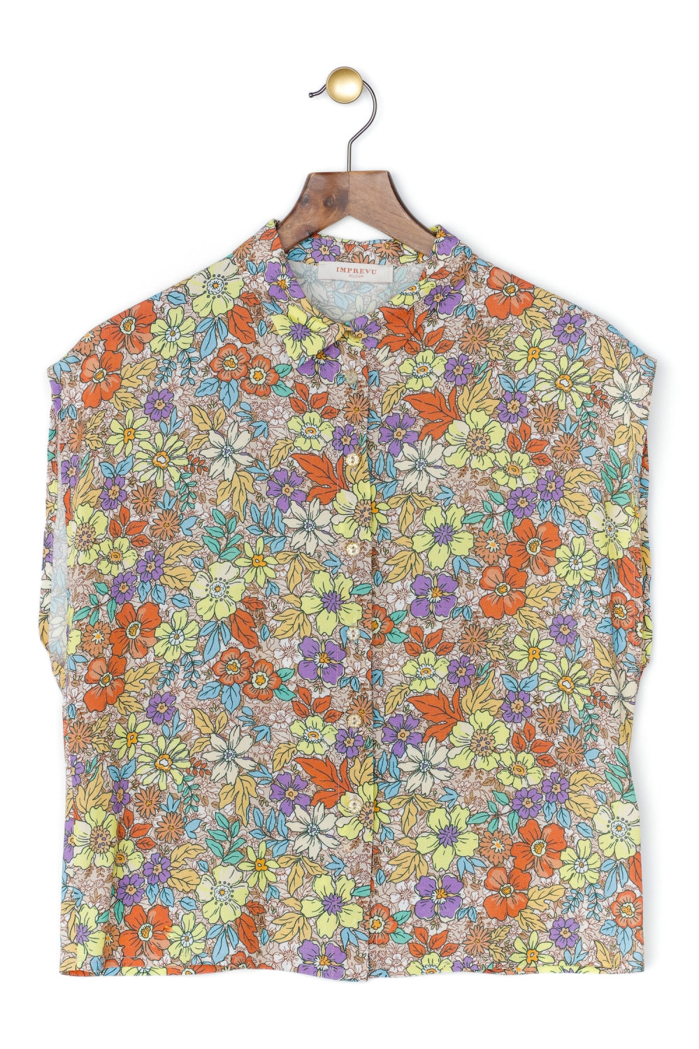 Blusa de flores lila Vicky