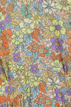 El vestido de flores lila Kamala