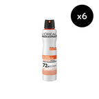 Pack of 6 - Men Expert Hydra Energetic Anti-Perspirant Spray Deodorant Extreme Sport 150ml