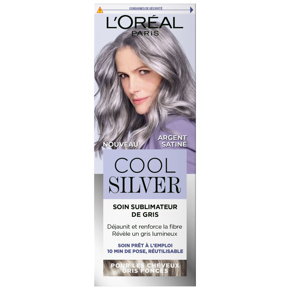 Cool Silver Tratamiento Sublimador De Canas - Plateado Satinado