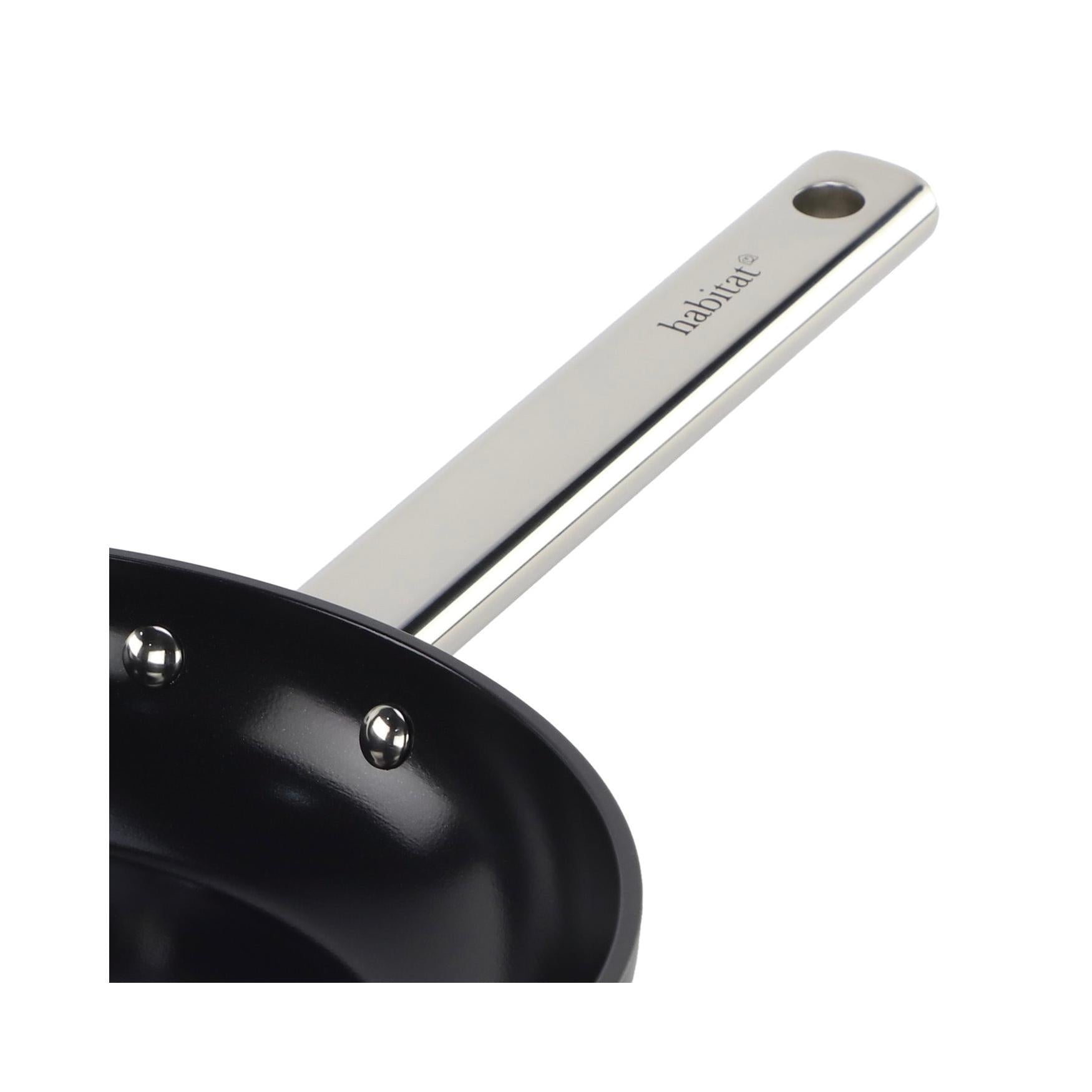 Aura - Set De 5 Pièces En Inox/Alu - Argenté/Noir