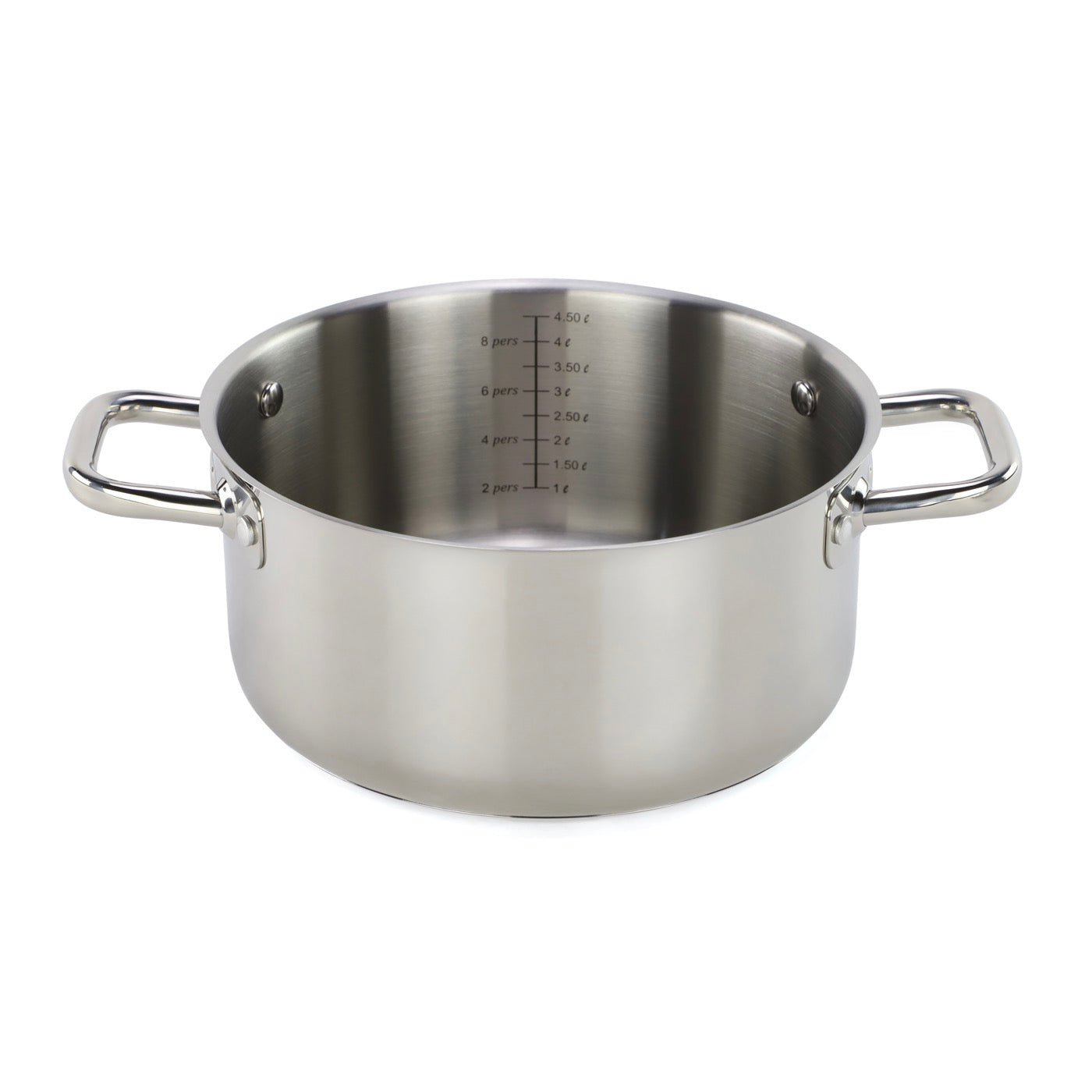 Ambre - Set De 5 Pièces En Inox/Alu - Argenté/Noir