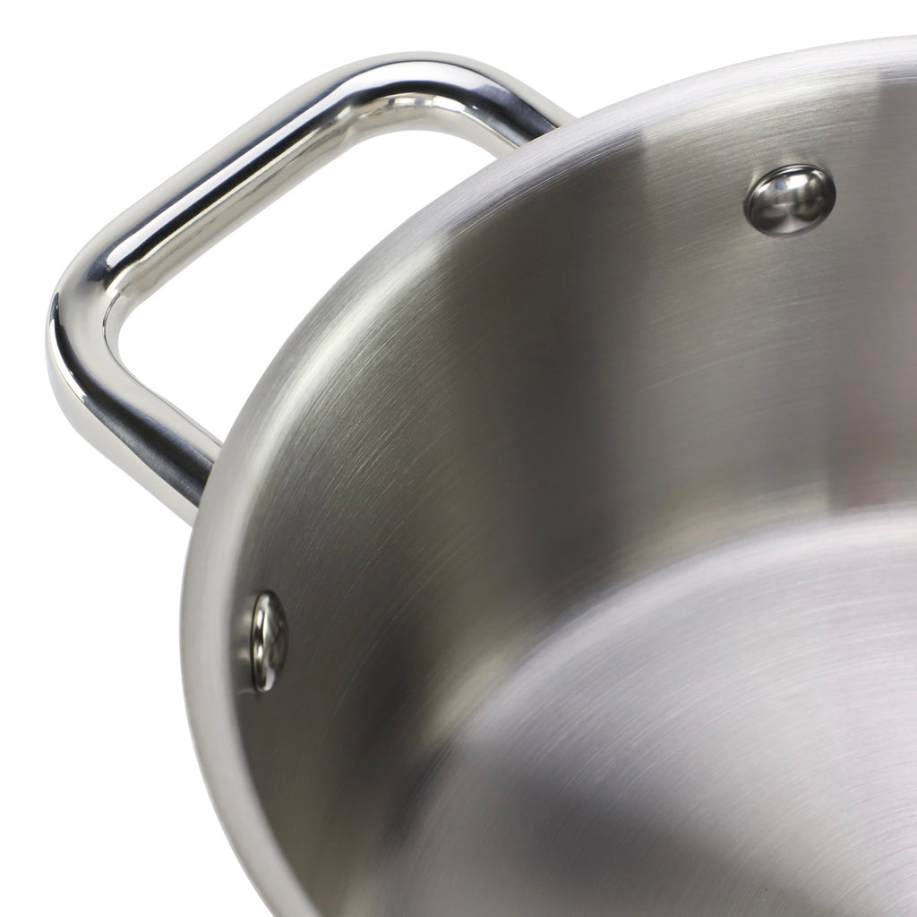 Ambre - Set De 5 Pièces En Inox/Alu - Argenté/Noir