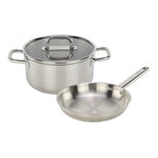 Symphonie - Set De 3 Pièces En Inox - 24cm - Argenté