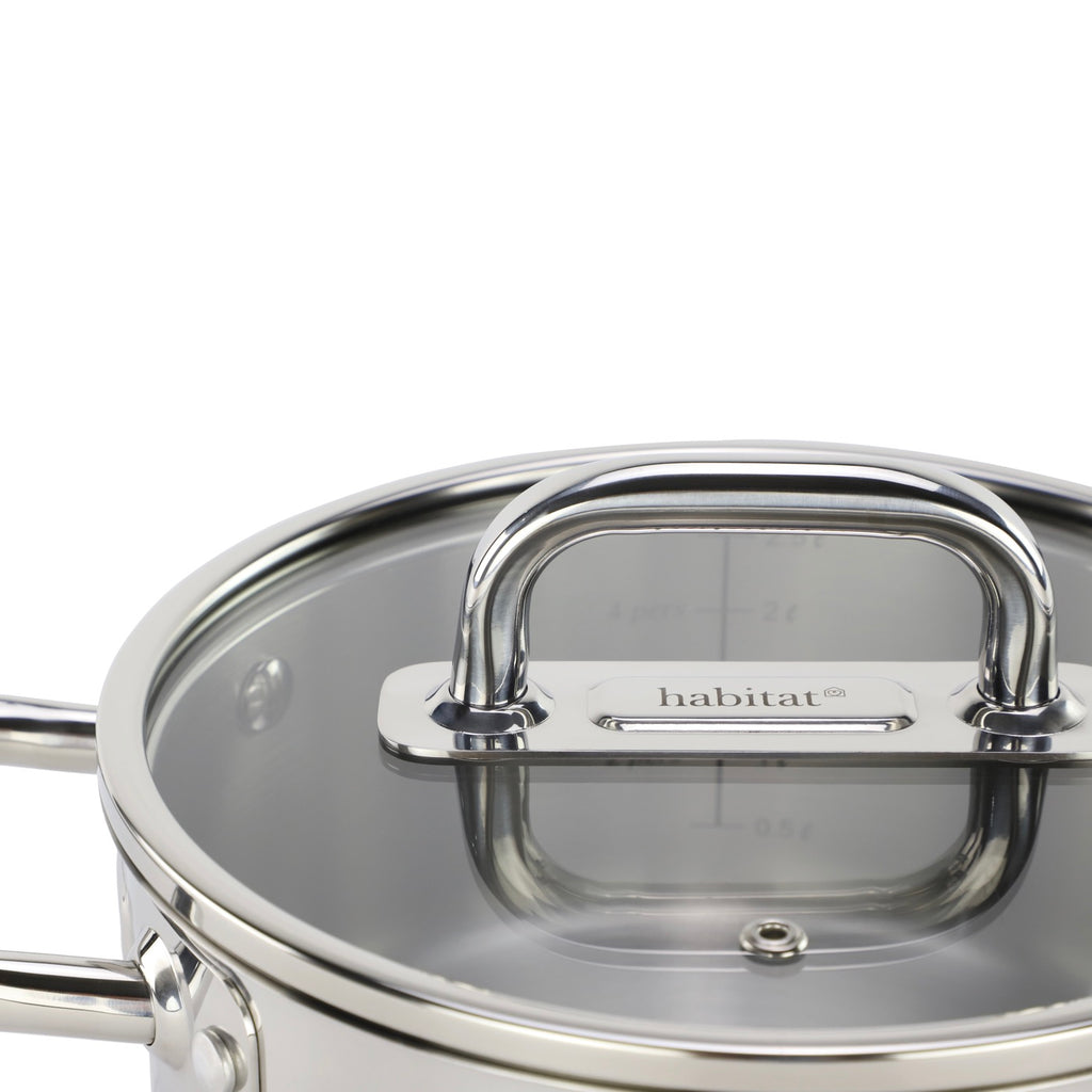 Mirage - Set De 5 Pièces En Inox - 20/24/28cm - Argenté