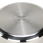 Serenis - Set De 5 Pièces En Inox - 24/28/32cm - Argenté