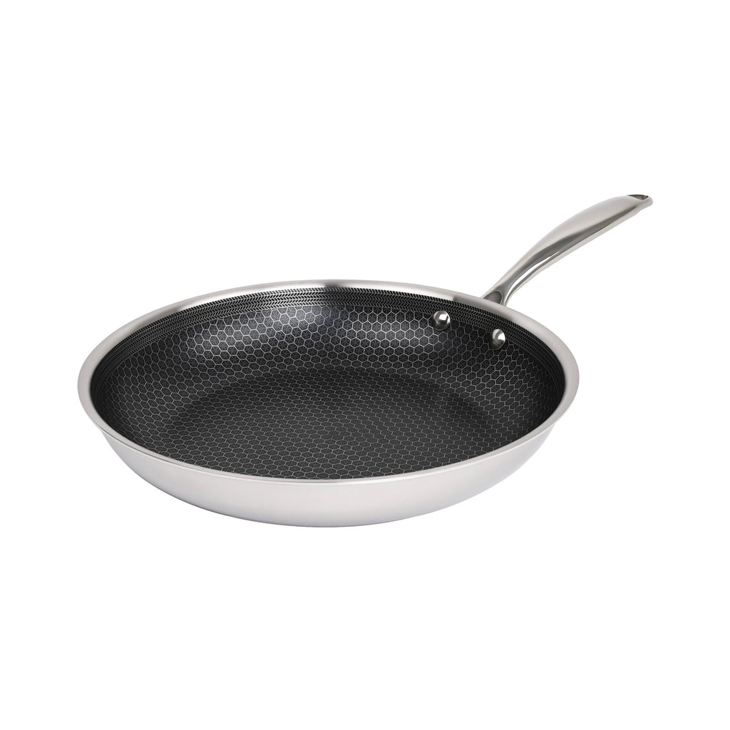 Hera - Set De 4 Pièces Triplex Antiadhésive - Noir/Argenté