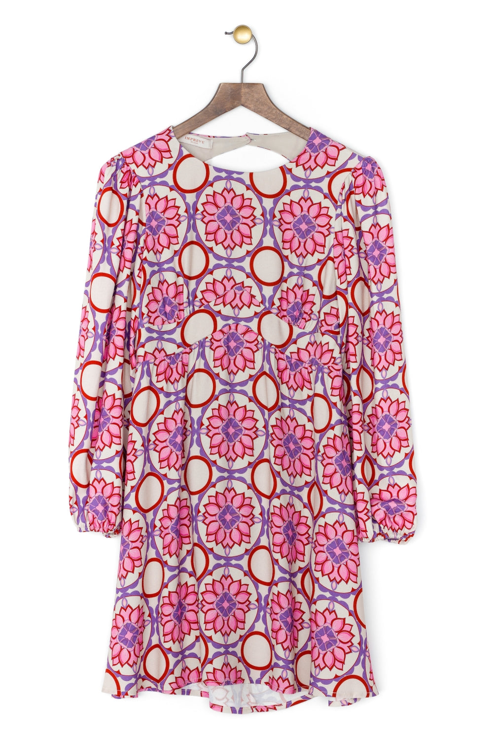 El vestido de loto rosa Kamala