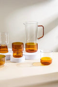 Ambra - Carafe En Verre - 100Cl - Orange