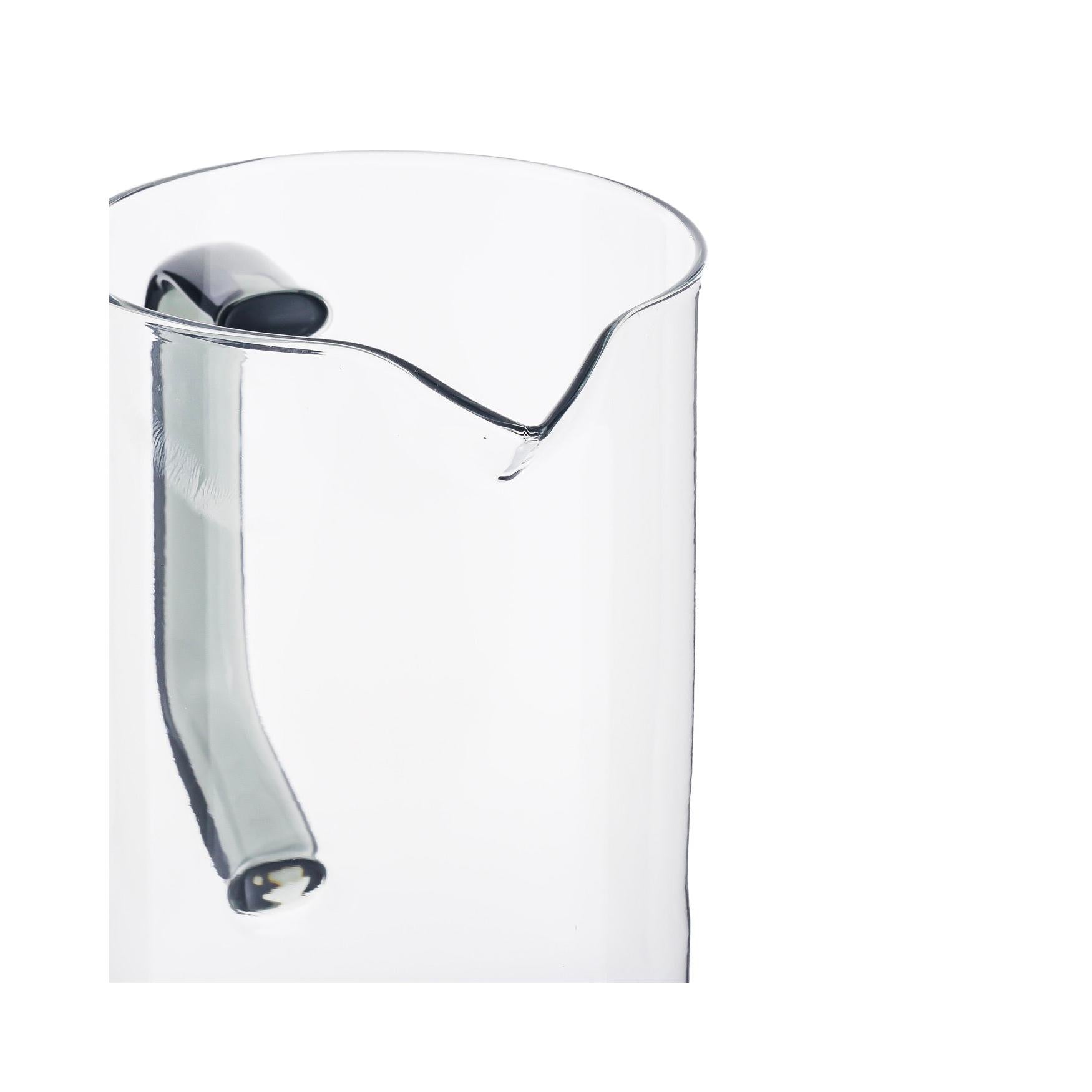 Ambra - Carafe En Verre - 100Cl - Gris