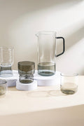 Ambra - Carafe En Verre - 100Cl - Gris