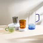 Ambra - Carafe En Verre - 100Cl - Bleu