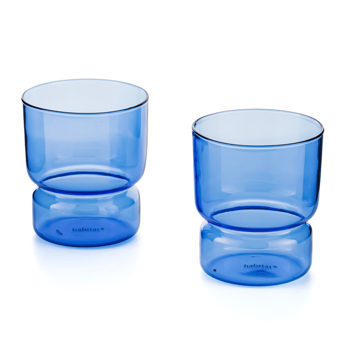 Ambra - Lot De 2 Verres - 30Cl - Bleu