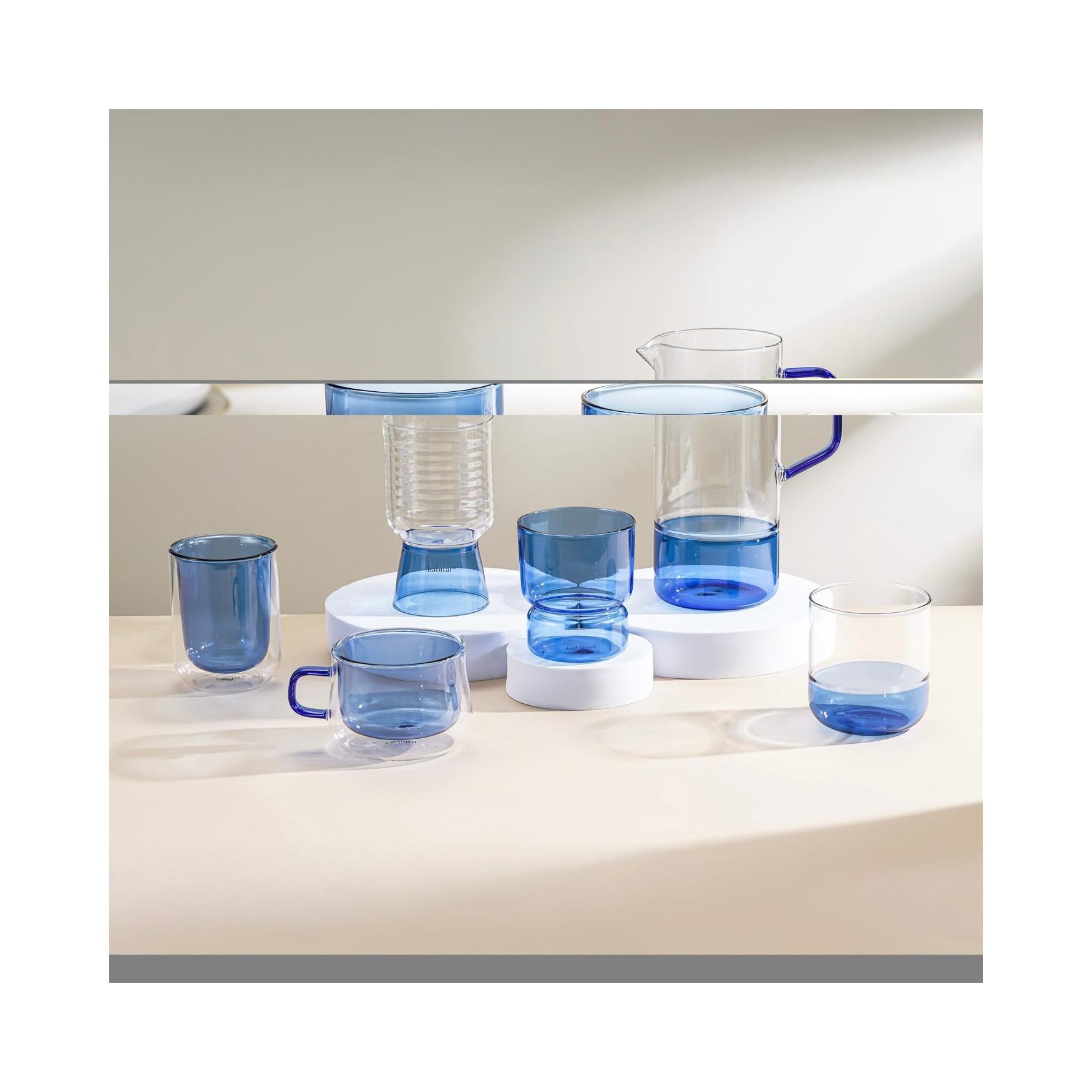 Ambra - Lot De 2 Verres - 30Cl - Bleu