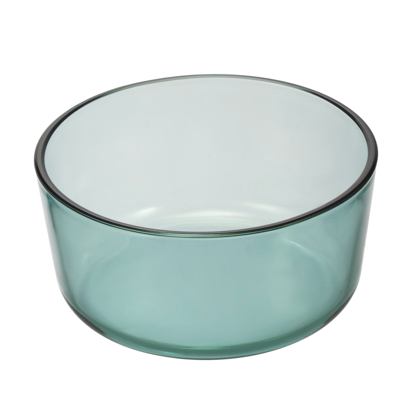Aloe - Lot De 3 Boîtes De Conservation Rondes En Verre Avec Couvercle - 40/65/95Cl - Vert