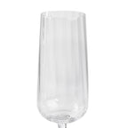 Cléo - Lot De 6 Flûtes À Champagne En Verre Cristallin - 28Cl - Transparent