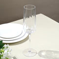 Cléo - Lot De 6 Flûtes À Champagne En Verre Cristallin - 28Cl - Transparent