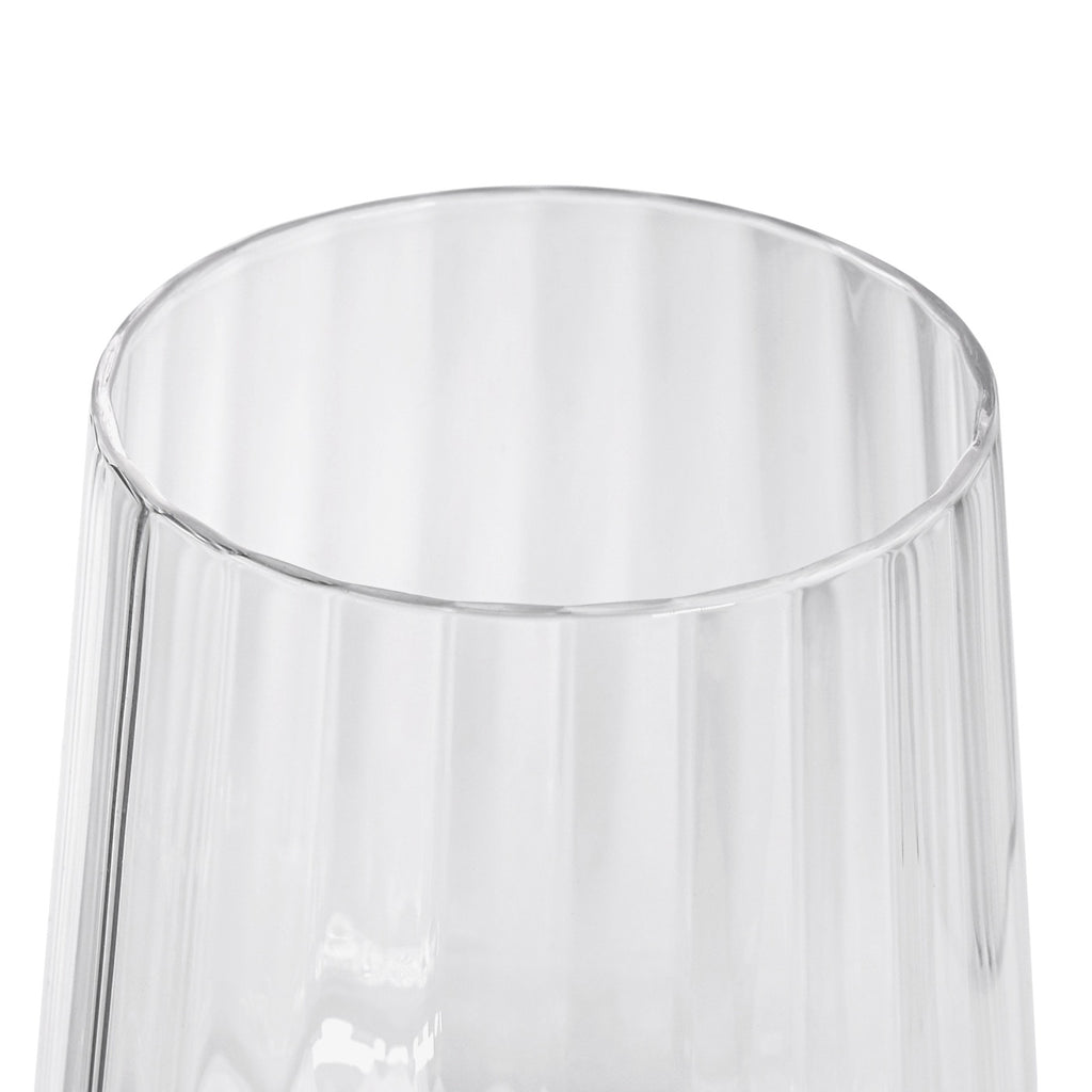 Cléo - Lot De 6 Verres À Vin Rouge En Verre Cristallin - 43Cl - Transparent