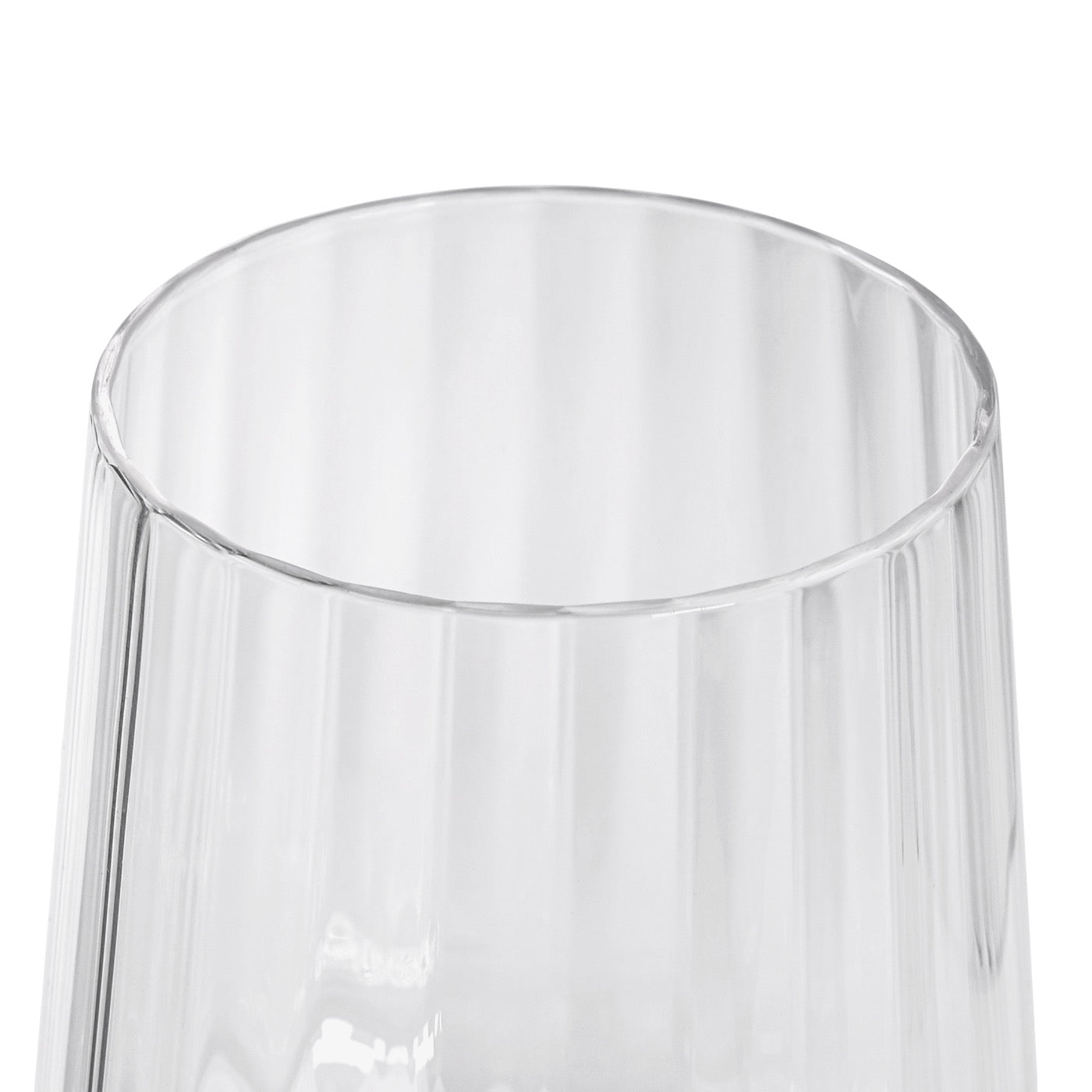Cléo - Lot De 6 Verres À Vin Rouge En Verre Cristallin - 43Cl - Transparent