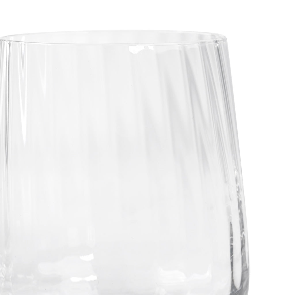 Cléo - Lot De 6 Verres À Eau En Verre Cristallin - 35Cl - Transparent