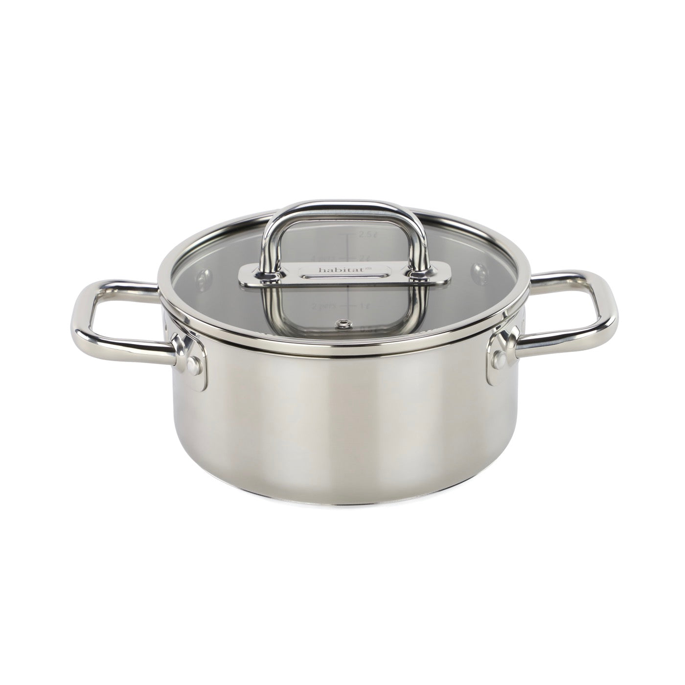 Épure - Faitout - En Inox - Argenté - 3 Tailles