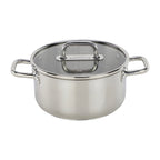 Épure - Faitout - En Inox - Argenté - 3 Tailles
